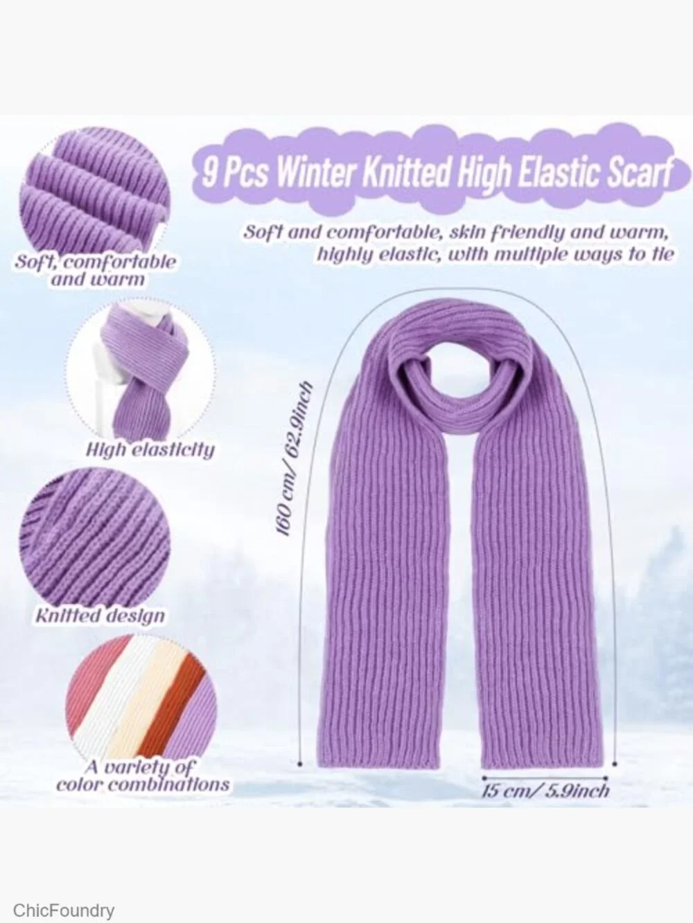 Kids Winter Hat Gloves Scarf Set Knit Pom Beanie Scarves Warm Set for 5-10 Boys